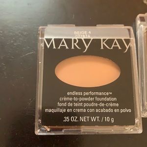 - - Mary Kay endless performance creme to powder foundation